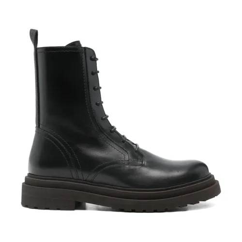 Shoes > Boots > Lace-up Boots - - Brunello Cucinelli - Modalova