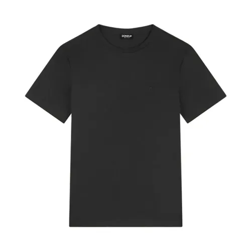 Dondup - Tops > T-Shirts - Black - Dondup - Modalova