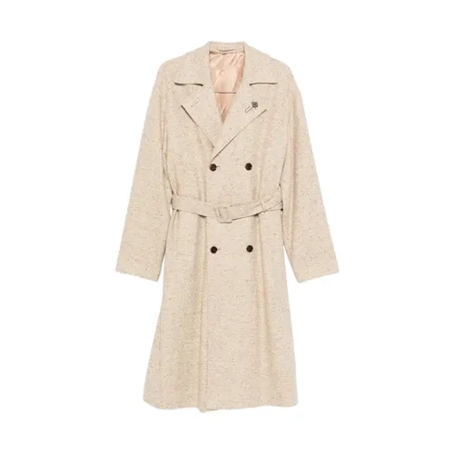 Coats > Double-Breasted Coats - - Lardini - Modalova