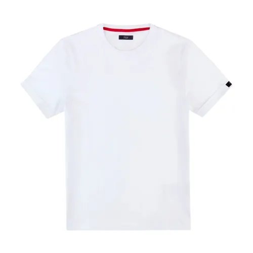 Fay - Tops > T-Shirts - White - Fay - Modalova