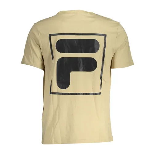 Fila - Tops > T-Shirts - Beige - Fila - Modalova