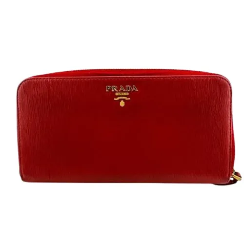 Pre-owned > Pre-owned Accessories > Pre-owned Wallets - - Prada Vintage - Modalova