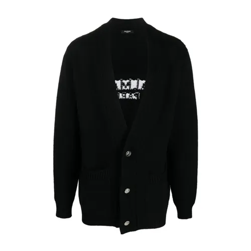Knitwear > Cardigans - - Balmain - Modalova