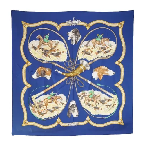 Pre-owned > Pre-owned Accessories > Pre-owned Scarves - - Hermès Vintage - Modalova