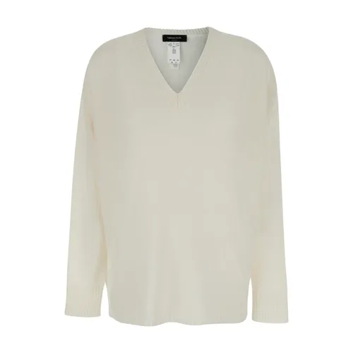 Knitwear > V-neck Knitwear - - Fabiana Filippi - Modalova