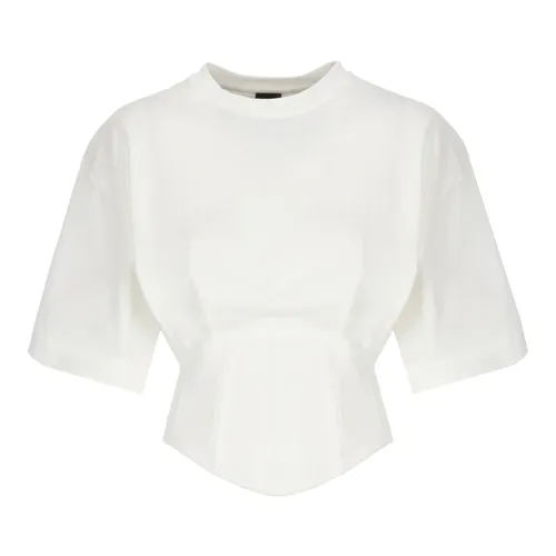 Pinko - Tops > T-Shirts - White - Pinko - Modalova
