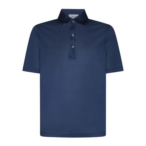 D4.0 - Tops > Polo Shirts - Blue - D4.0 - Modalova