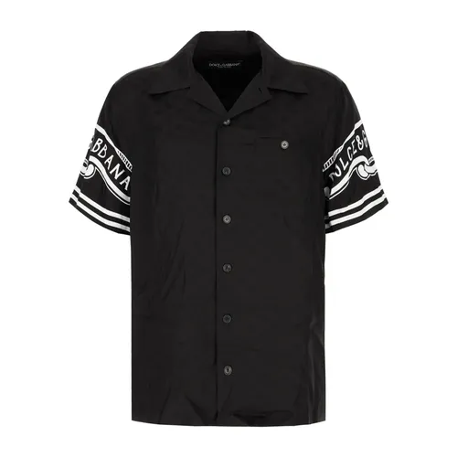Shirts > Short Sleeve Shirts - - Dolce & Gabbana - Modalova