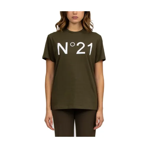 N21 - Tops > T-Shirts - Green - N21 - Modalova