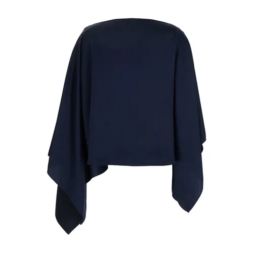 Plain - Jackets > Capes - Blue - Plain - Modalova