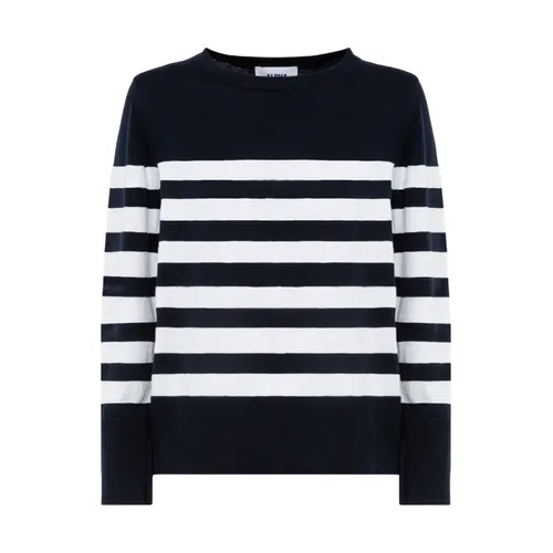 Knitwear > Round-neck Knitwear - - Alpha Studio - Modalova