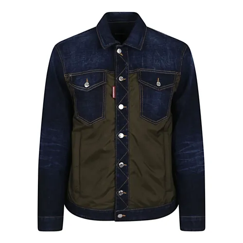 Jackets > Denim Jackets - - Dsquared2 - Modalova