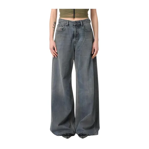 Jeans > Wide Jeans - - Diesel - Modalova