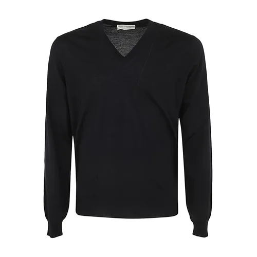 Knitwear > V-neck Knitwear - - Filippo De Laurentiis - Modalova