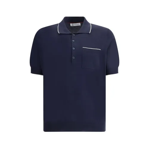 Tops > Polo Shirts - - Brunello Cucinelli - Modalova