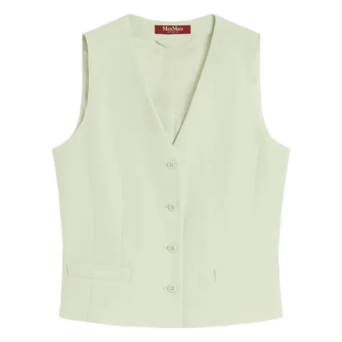 Jackets > Vests - - Max Mara Studio - Modalova