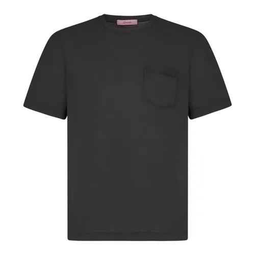 Drumohr - Tops > T-Shirts - Black - Drumohr - Modalova