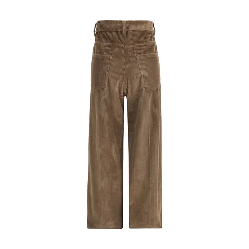 Trousers > Wide Trousers - - Brunello Cucinelli - Modalova