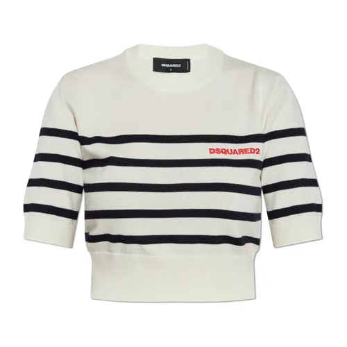 Knitwear > Round-neck Knitwear - - Dsquared2 - Modalova
