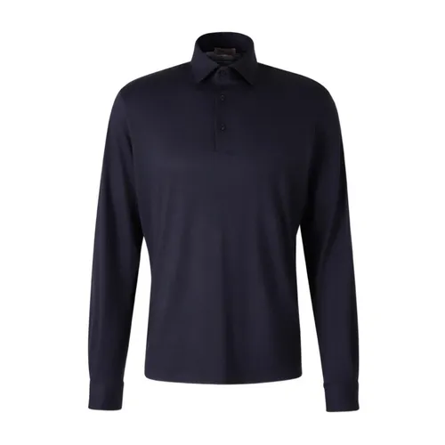 Herno - Tops > Polo Shirts - Blue - Herno - Modalova