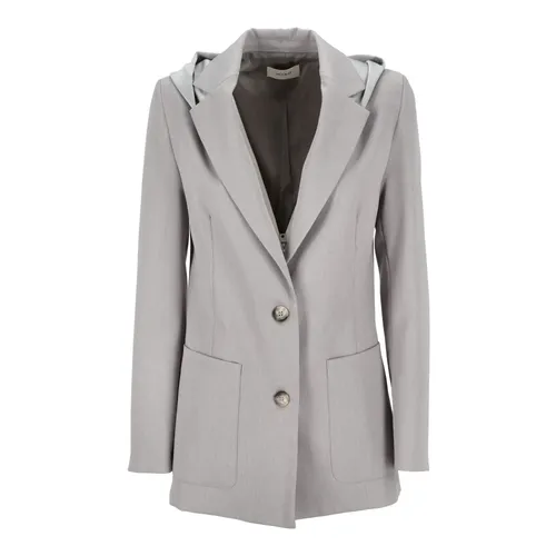 ViCOLO - Jackets > Blazers - Gray - ViCOLO - Modalova