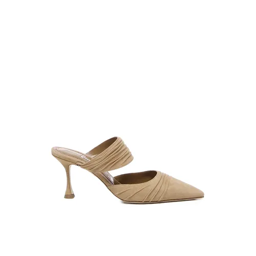 Shoes > Heels > Heeled Mules - - Manolo Blahnik - Modalova