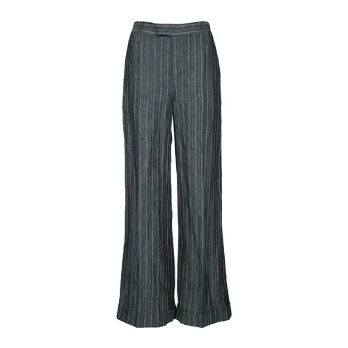 Trousers > Wide Trousers - - Brunello Cucinelli - Modalova