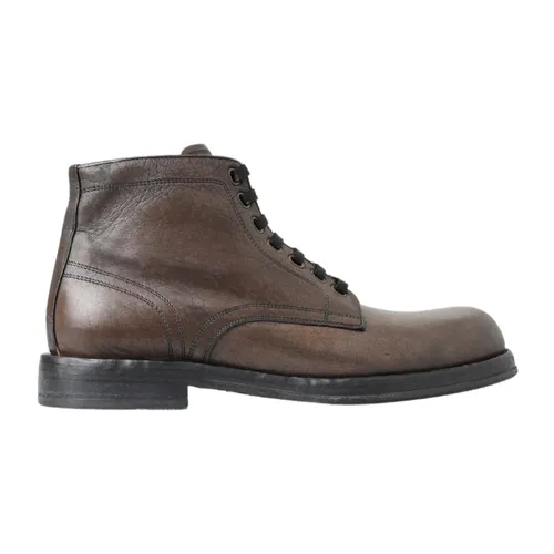Shoes > Boots > Lace-up Boots - - Dolce & Gabbana - Modalova