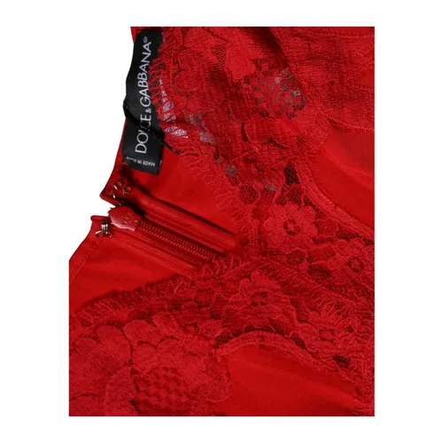 Tops > Sleeveless Tops - - Dolce & Gabbana - Modalova