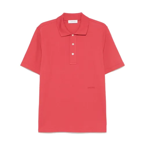 Lanvin - Tops > Polo Shirts - Red - Lanvin - Modalova