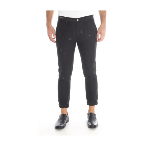 Trousers > Cropped Trousers - - Daniele Alessandrini - Modalova