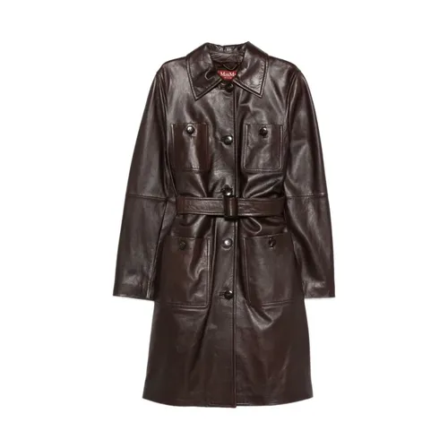 Coats > Belted Coats - - Max Mara - Modalova