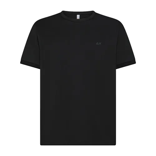 Sun68 - Tops > T-Shirts - Black - Sun68 - Modalova