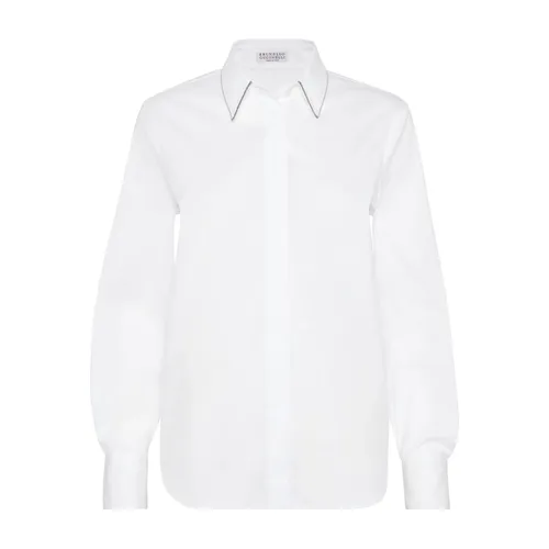 Blouses & Shirts > Shirts - - Brunello Cucinelli - Modalova