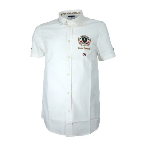 Shirts > Short Sleeve Shirts - - Aeronautica Militare - Modalova