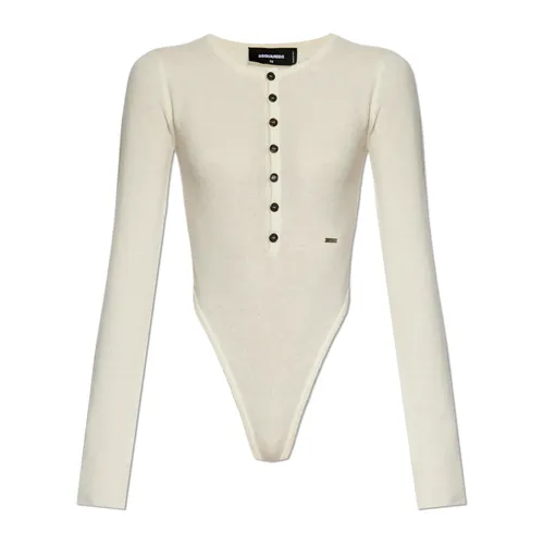 Dsquared2 - Tops > Body - Beige - Dsquared2 - Modalova