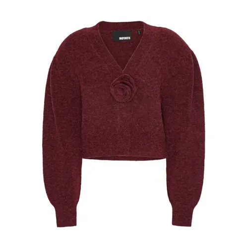 Knitwear > V-neck Knitwear - - Rotate Birger Christensen - Modalova