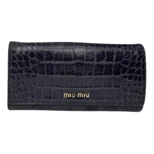 Pre-owned > Pre-owned Accessories > Pre-owned Wallets - - Miu Miu Pre-owned - Modalova