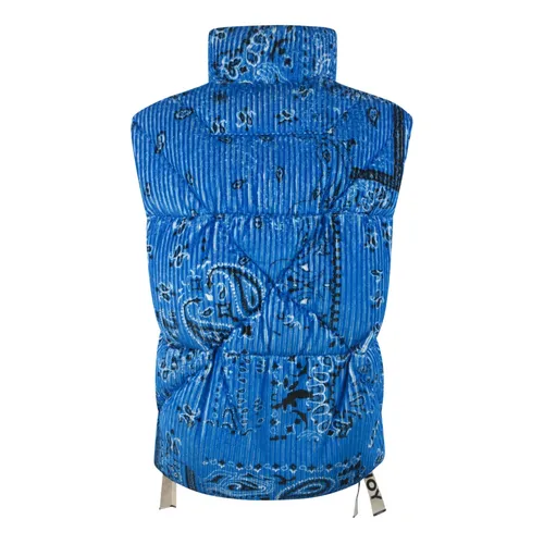 Khrisjoy - Jackets > Vests - Blue - Khrisjoy - Modalova