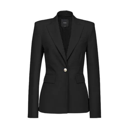 Pinko - Jackets > Blazers - Black - Pinko - Modalova