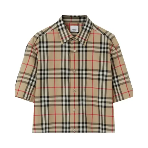 Shirts > Short Sleeve Shirts - - Burberry - Modalova