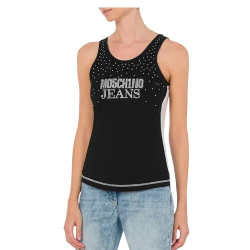 Tops > Sleeveless Tops - - Moschino - Modalova