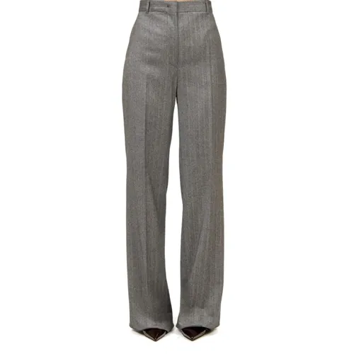Trousers > Wide Trousers - - Max Mara Studio - Modalova