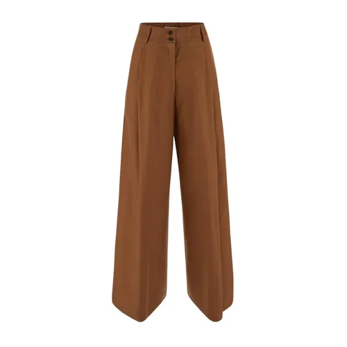 Trousers > Wide Trousers - - Gentryportofino - Modalova