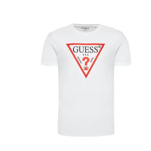 Guess - Tops > T-Shirts - White - Guess - Modalova