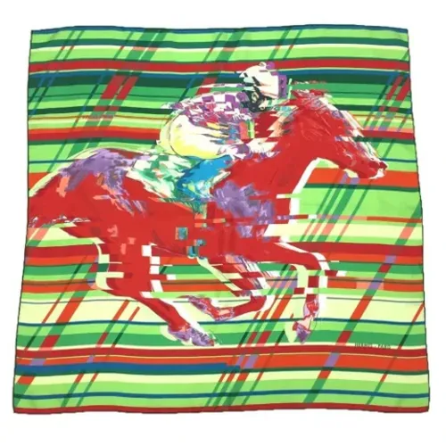 Pre-owned > Pre-owned Accessories > Pre-owned Scarves - - Hermès Vintage - Modalova