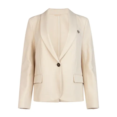 Jackets > Blazers - - Brunello Cucinelli - Modalova