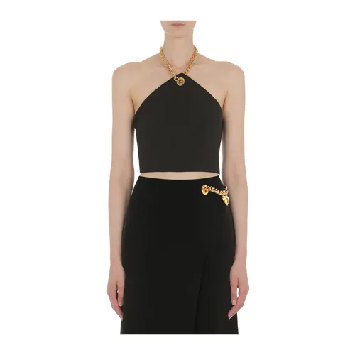 Tops > Sleeveless Tops - - Moschino - Modalova