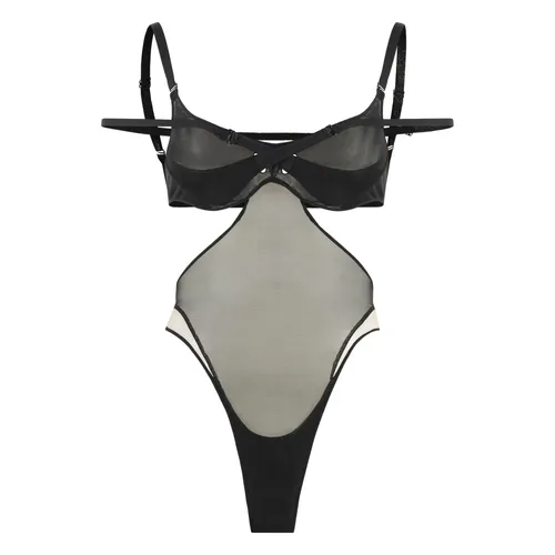 Mugler - Tops > Body - Black - Mugler - Modalova