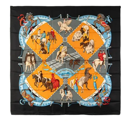 Pre-owned > Pre-owned Accessories > Pre-owned Scarves - - Hermès Vintage - Modalova